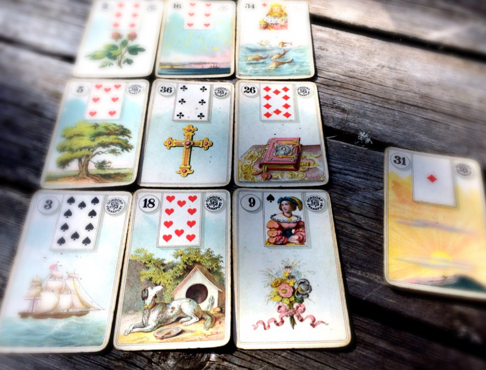 Kisasszonykártya, azaz a Lenormand kártya